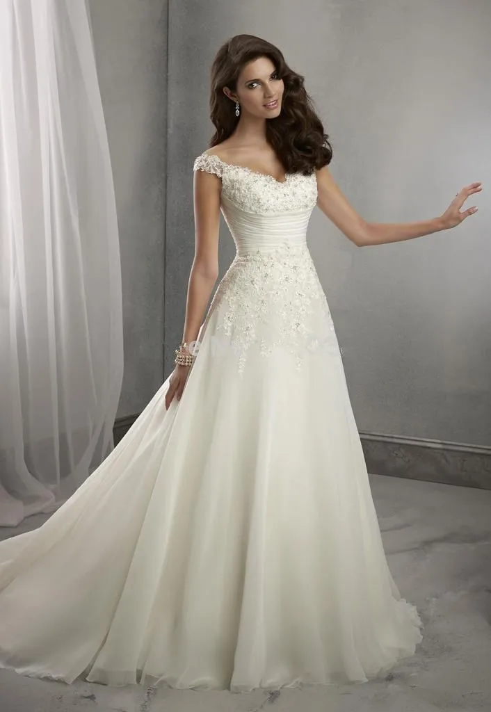 Simple And Decent Beach Romantic Appliques Country Western