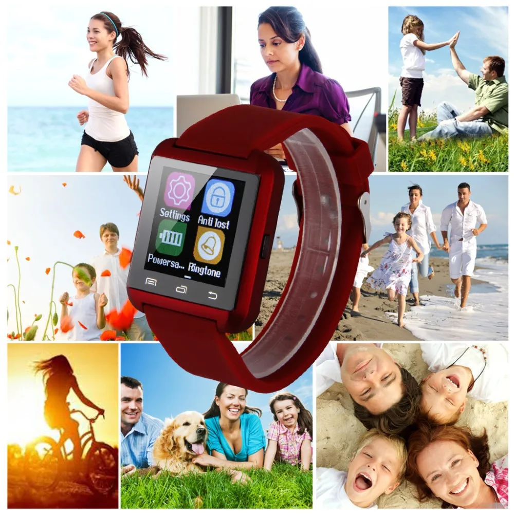 10pcs lot NEW Bluetooth u80 Smart Watch MTK font b smartwatchs b font sport for Samsung