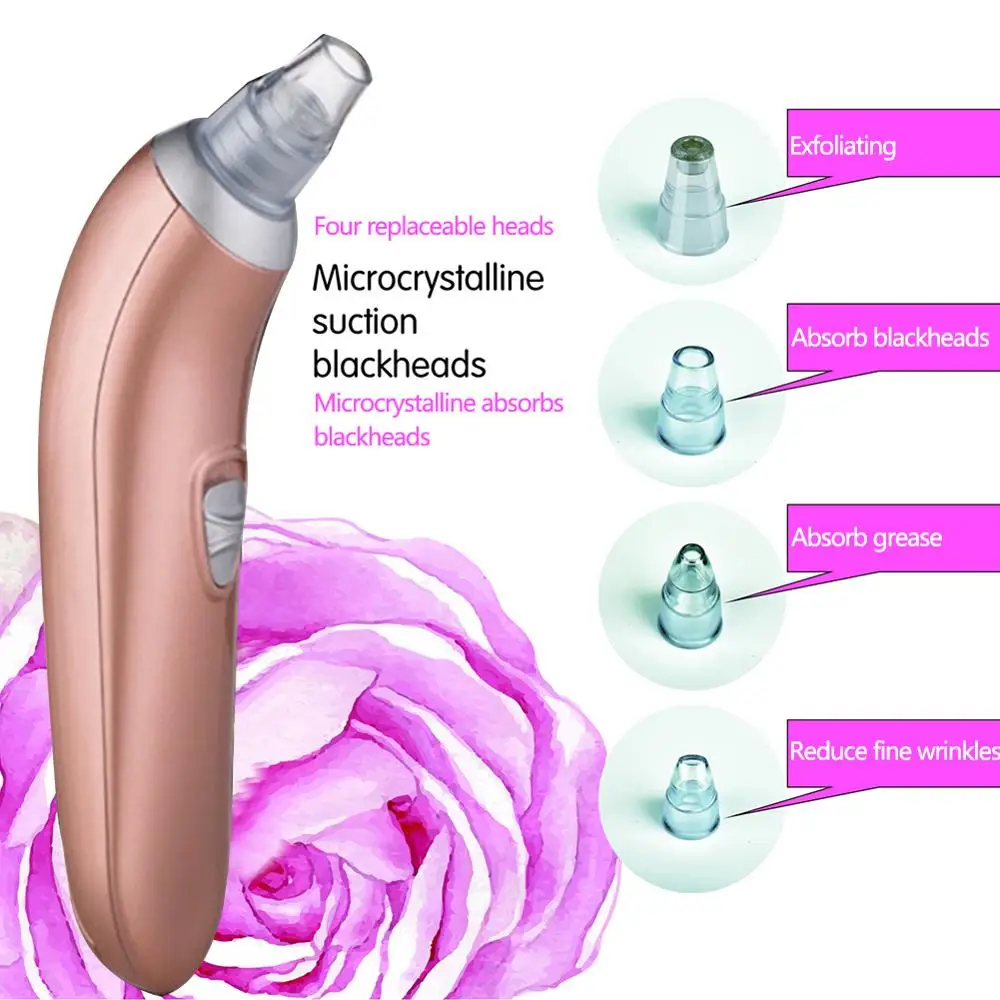 Электрический пылесос для удаления черных точек и угрей, средство для ухода за кожей