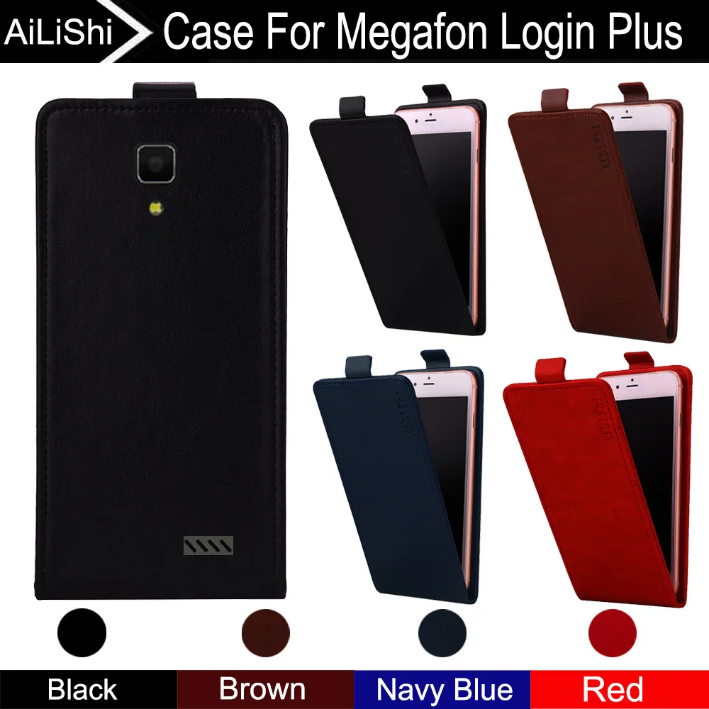 Чехол AiLiShi для Megafon Login Plus Вертикальный флип телефона кожаный чехол аксессуары 4