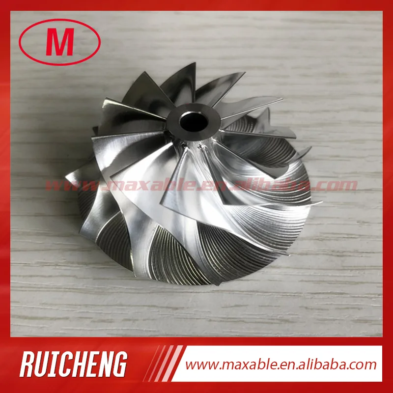 

GT15-25 11+0 blades 38.62/52.00mm high performance Turbo Billet/milling/aluminum 2618 compressor wheel for 760699-5004