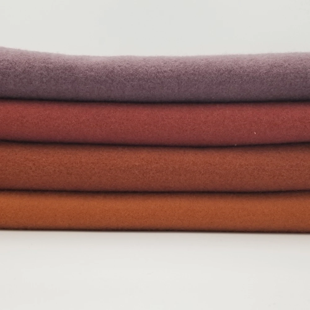 

YLSX Autumn and Winter Thickening Double Side Milled Cashmere Wool Son Four Color Wool Cloth Clothing DIY Coat wool Fabric