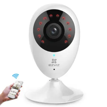 

HD WIFI Family Robot Baby Monitor with Remote Control and 2-Way Voice Intercom with Modified Tone & Automatic Charging