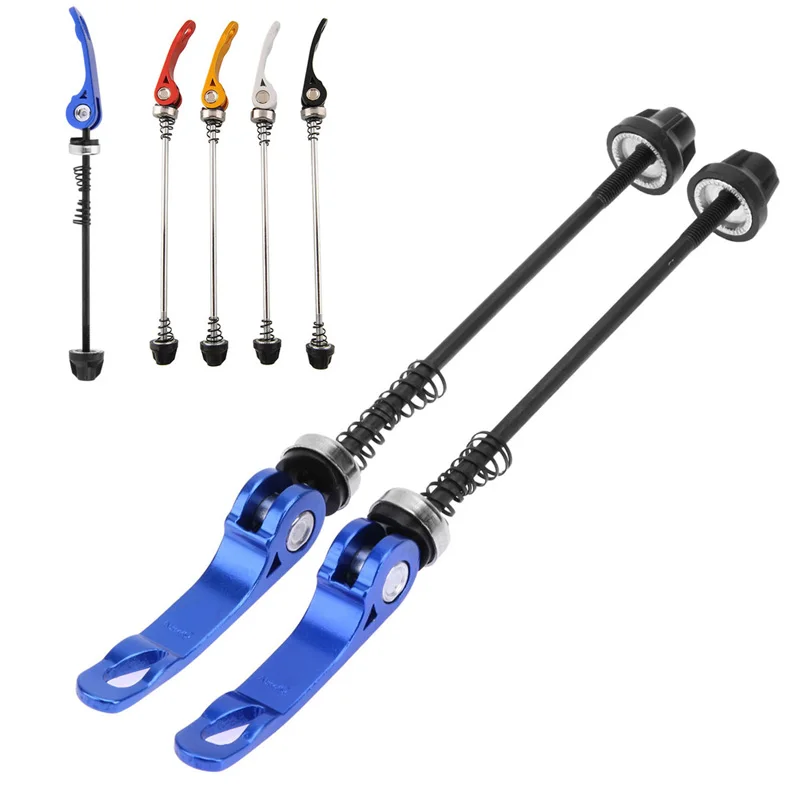 2 Pcs//set Slider Quick Release Mountain Bike Bicycle Bolt Lever Wheels Hub Parts