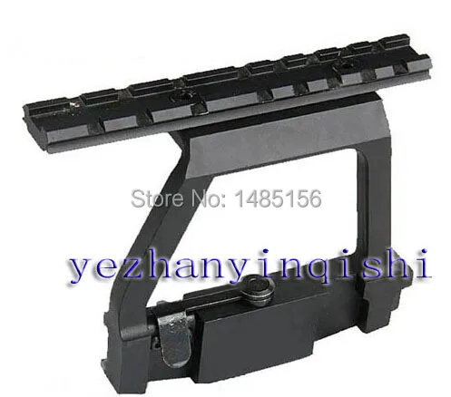 

AK 74U Mount Quick release 20mm AK Side Rail Lock Scope Mount Base for AK 74U Rifle
