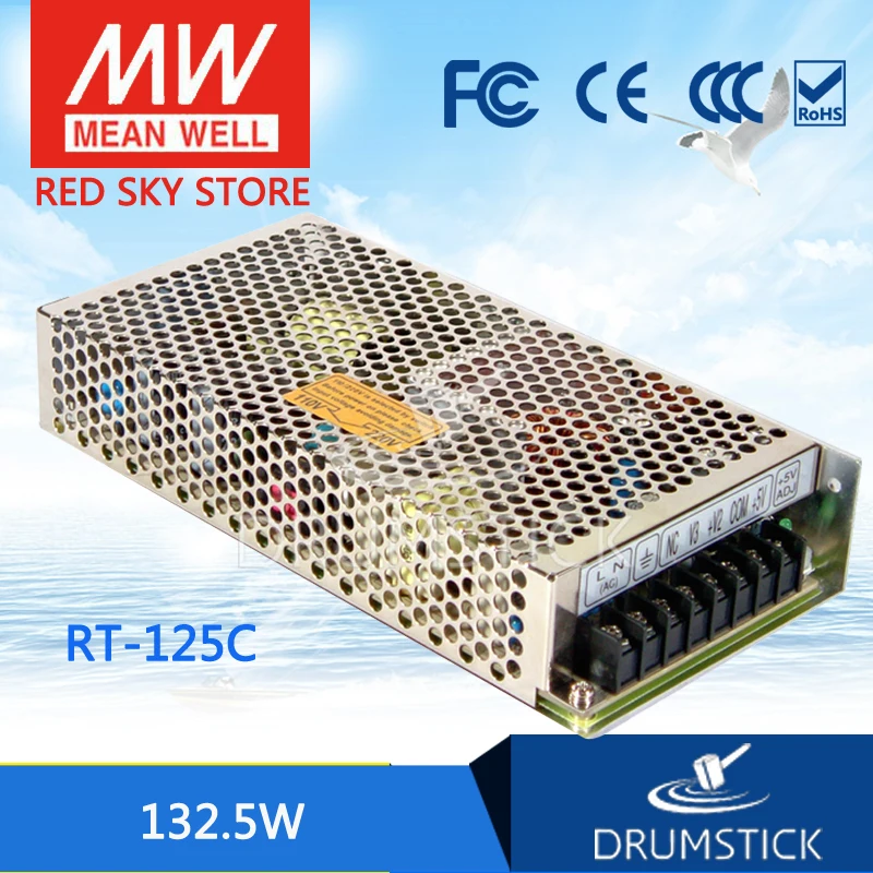 

MEAN WELL RT-125C meanwell RT-125 132.5W Triple Output Switching Power Supply