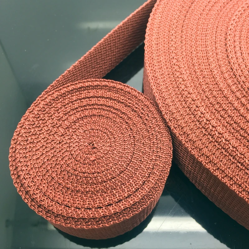 10mm 15mm 20mm 25mm 30mm 38mm  50mm Wide 10 Yards Length Strap Nylon Webbing Knapsack Strapping Bags Crafts