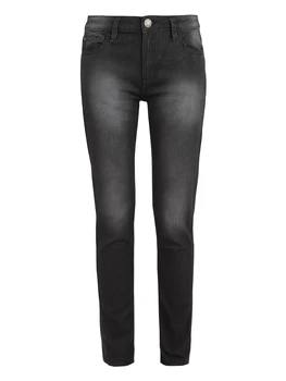 

Woman slim elastic jeans