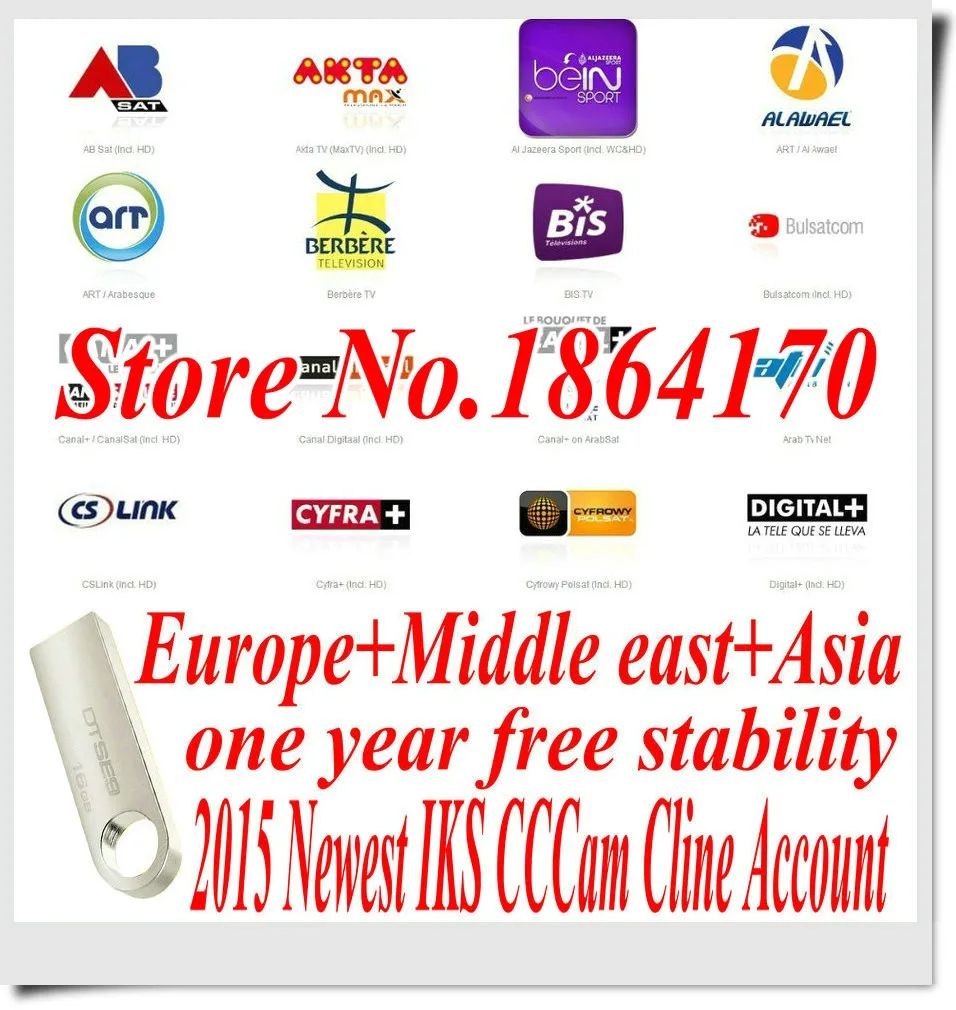 Free Shipping 128m Usb Cccam Cline Iks Account Cccam Server 1 Year Italy Hd Free Trial Support Cccam Receiver Europe Free Iptv Iptv Vod Iptv Hdtvreceiver Openbox Aliexpress
