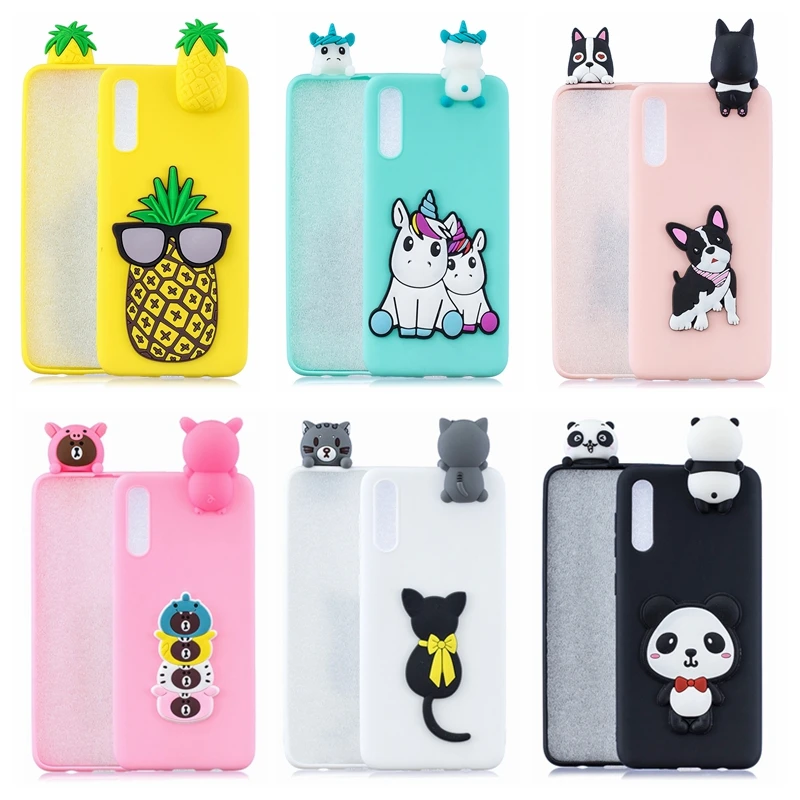 

A50 A70 Case for Samsung A50 A70 Case Cover A30 A40 DIY 3D Dog Unicorn Panda Silicone on for Samsung Galaxy A10 A20 A30 A40 Case