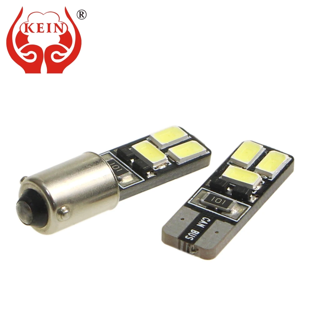 

KEIN 6PCS T10 led bulb 5630 6SMD W5W t10 BA9S T4W BAX9S H6W BAY9S H21W car auto side wedge reading interior door lights lamp 12V