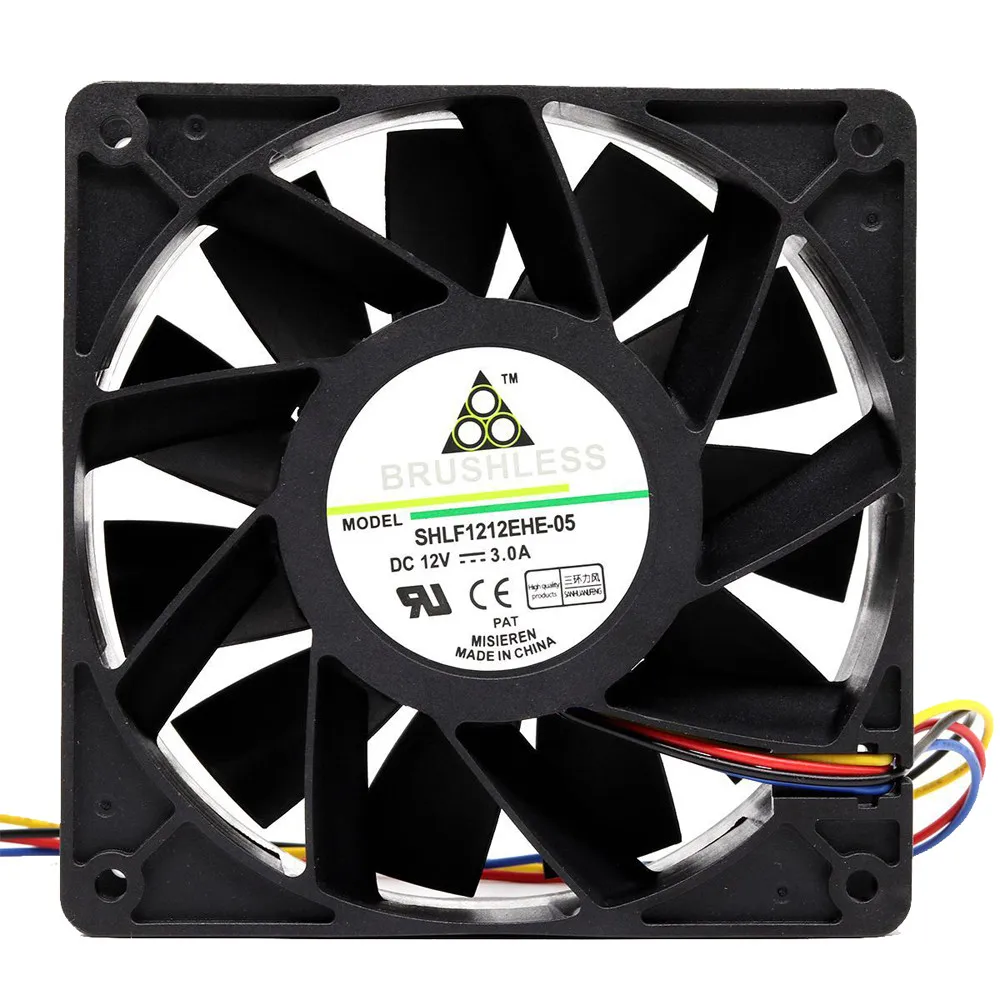 

Computer Fans 4500RPM Cooling Fan Replacement 4-pin Connector For Antminer Bitmain S7 Computer fan Controller l1210#2