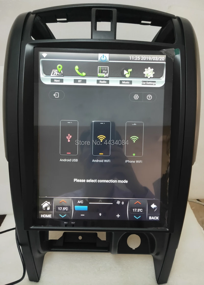 Ouchuangbo 12,1 дюймов Тесла стиль автомобиля gps лента recoder для Great Wall GMW Hover H3 X270 2005-2009 с android 5,1 2+ 32 карта