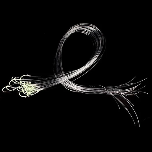 NEW 30pcs Fishhooks Night Light Hooks Outdoor Sports Luminous Fishing Tackle Fishhook