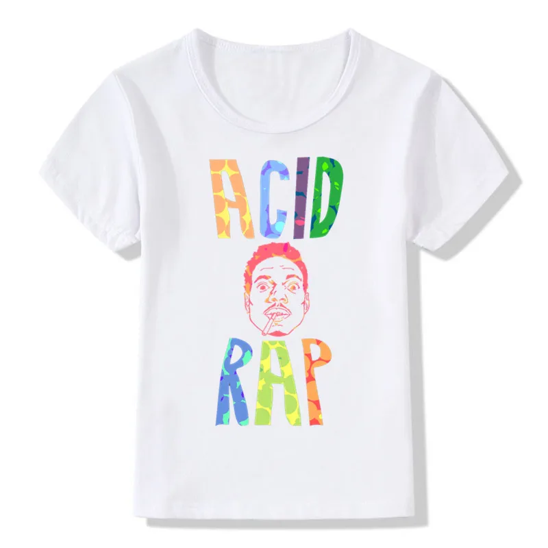 Kids Boys Girls Big fish little fish cardboard box T-Shirt Retro Rave Acid Music