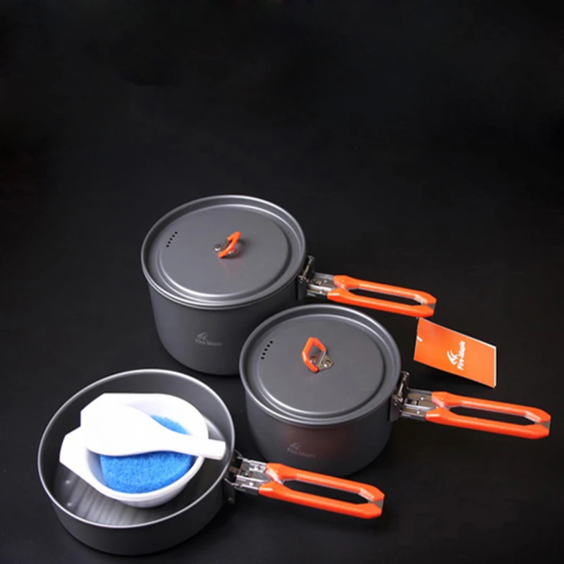 Fire Maple набор кастрюль для кемпинга 2 3 человек посуды пикника на открытом воздухе