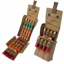 Охотничий страйкбол molle pouch Tactical 25 Shot gun Shell ремень для патронташа патронов держатель военный патронный мешок тактические аксессуары
