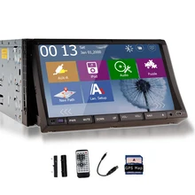 Reproductor de DVD 2 din GPS Del Coche de Audio Estéreo de 7 “Sub Logo Accesorio Universal Autoradio Unidad Principal Receptor de Música de Radio MP3