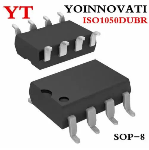 

10 шт./лот ISO1050DUBR SO1050DUBR ISO1050 1050 IC TXRX CAN 5V 8SOP