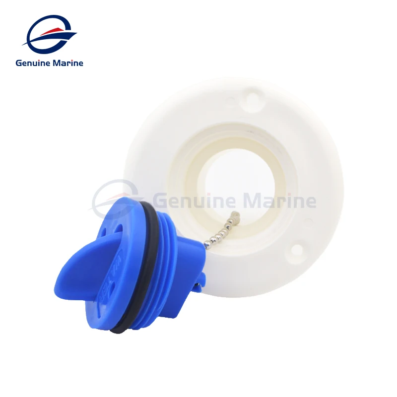 50mm/2 inch Boat Marine Deck Fill Filler Fuel Water Tank Deck Fill Cap