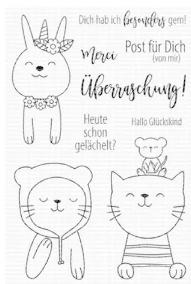 

German clear Stamp Transparent seal for DIY scrapbooking/Card Making c540