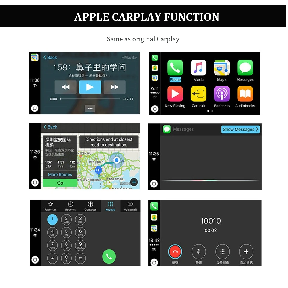 Lisislee Carplay коробка подключения интерфейса камеры дисплей обновление дисплей для AppleAndroid