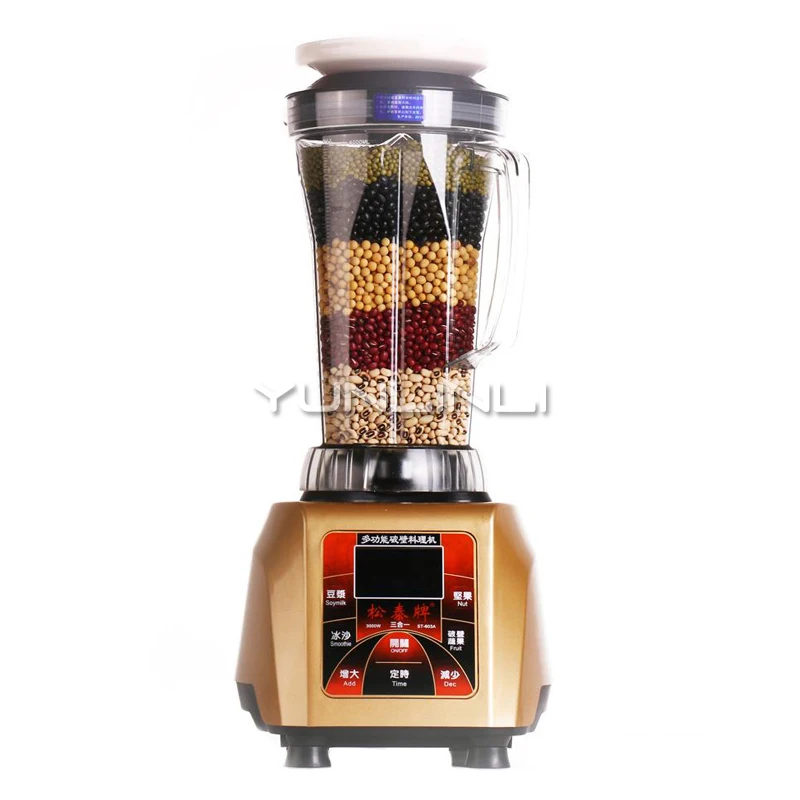 

Multifunctional Kitchen Blender High Speed Food Mixer 4L Household Food Processor Large Power Blender Licuadora Portatil ST-603A