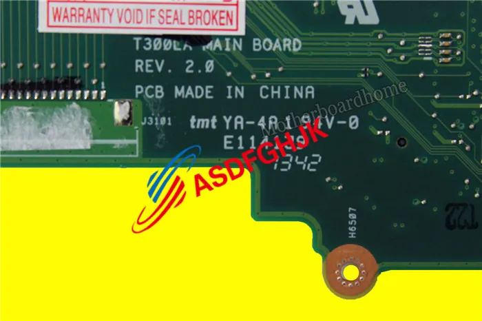 for ASUS Transformer Book T300LA i5 4200U Processor 4GB RAM REV 2.0 Mainboard fully tested