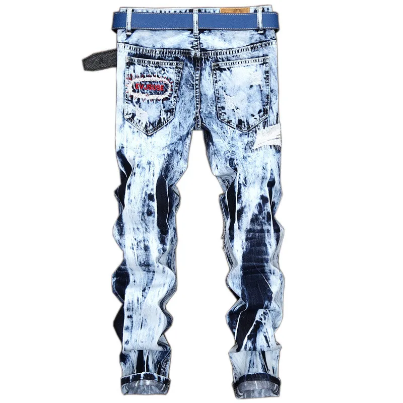 designer patch jeans
