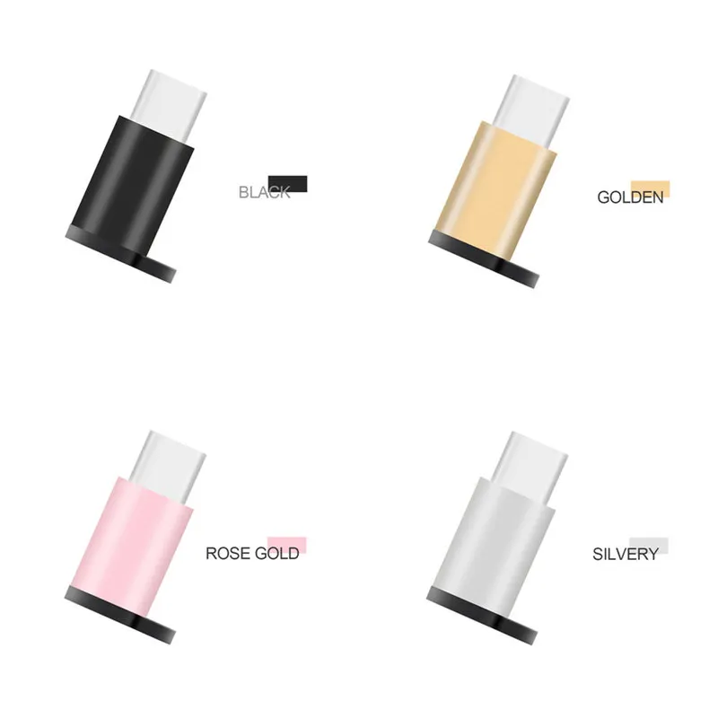 Переходник Micro Usb типа папа в Type c адаптер для зарядки и передачи данных Xiaomi Samsung