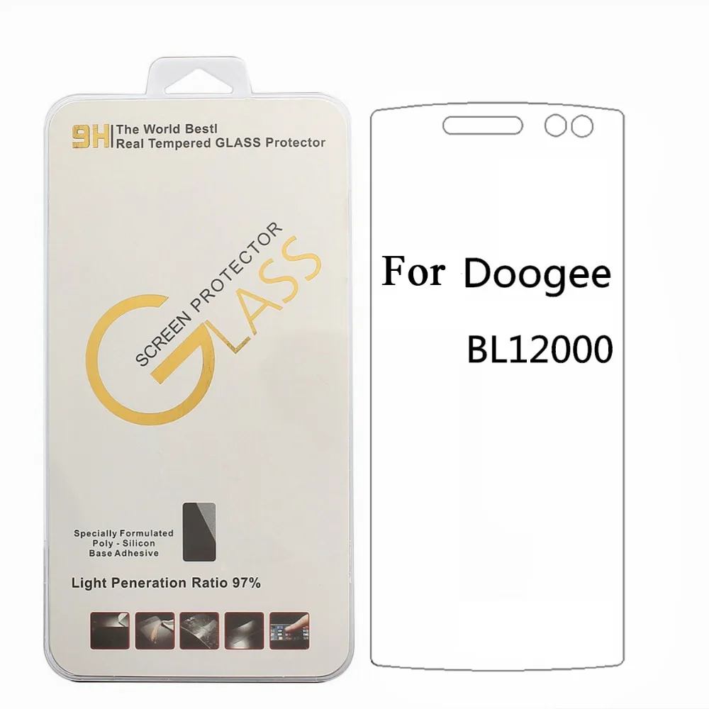 Закаленное стекло Для Doogee BL12000/BL12000 Pro защита экрана 9H 0 26 мм тонкая Передняя