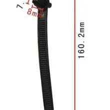 Вписаться в 8 мм отверстие пластиковые зажимы и крепеж кабеля на чехол для 114-997-02-90