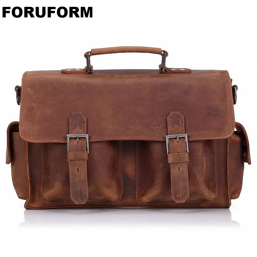 Handbag Men Bag Genuine Leather Briefcases Shoulder Bags Laptop Tote Men Crossbody Messenger Bags Handbags Designer