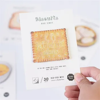 

Cute Imitation Food Memo Pad Sticky Notes Paper Sticker Notepad Kawaii Stationery Scrapbooking Stickers Message Writing Note