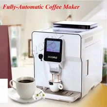 1.7л A8 полностью автоматическая кофеварка Капучино/латте/эспрессо кофе машина кафе с сенсорным экраном