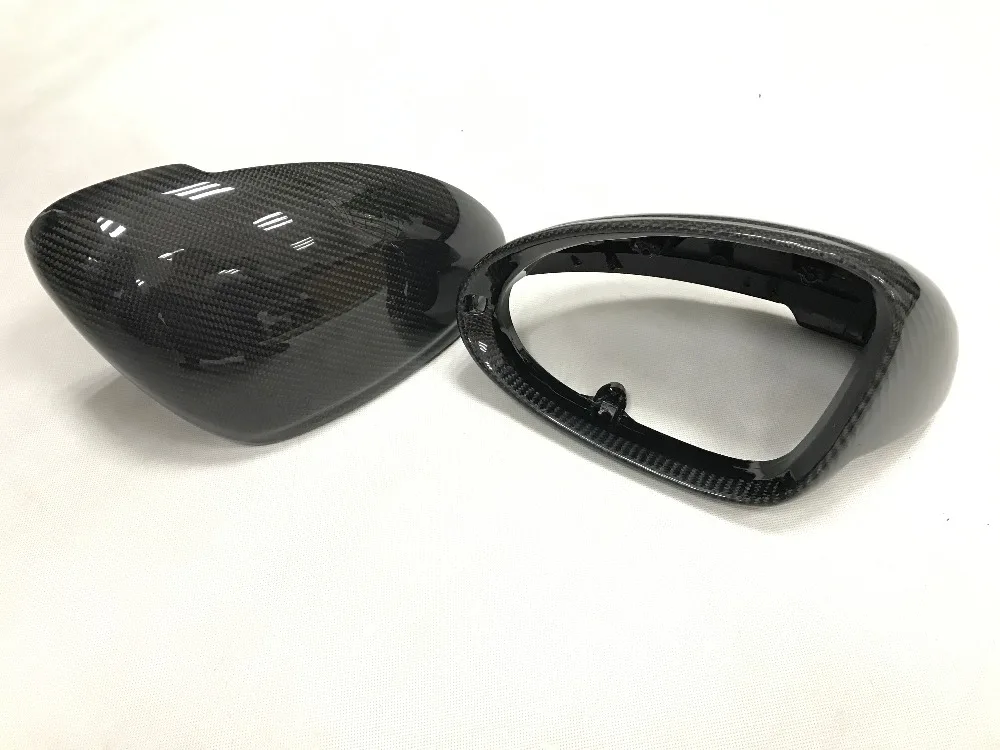 Fine quality New design Replacement Carbon Fiber Review Mirror Cover Caps perfect Fitment for Porsche Macan whole series | Автомобили и