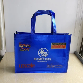 

Wholesale 1000pcs/lot 30x40x10 cm custom printed logo promotional reusable boutique laser non woven shopping bags eco tote bags