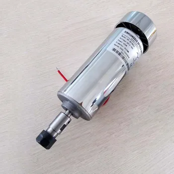 

BEST! New 500W DC spindle motorER11 collet 52mm diameter DC 48V CNC Carving Milling Air cold Spindle Motor For Engraving