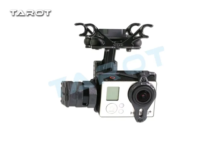 Tarot T2-2D 2 Axis Brushless Gimbal For Gopro Hero 4/3+/3 TL2D01 FPV Gimbal Camera Holder Parts F17383 Tarot T2-2D 2 Axis Brushless Gimbal For Gopro Hero 4/3+/3 TL2D01 FPV Gimbal Camera Holder Parts F17383