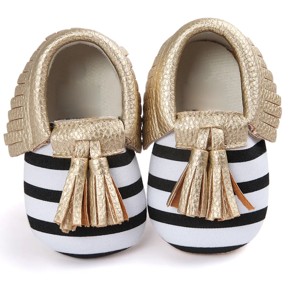 Детские кроватки Ленточки обувь с бантами малыша кроссовки Повседневное кроватки обувь для новорожденных обувь для золотые туфли для малышей