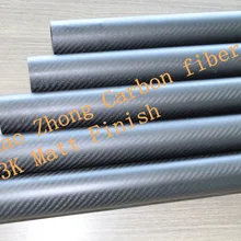 1-10 шт 42 мм OD X 40 мм ID X 1000 мм 3k трубка из углеродного волокна/карбоновая трубка/Хвостовая трубка/крыловая трубка с 3k100% полный углерод 42*40