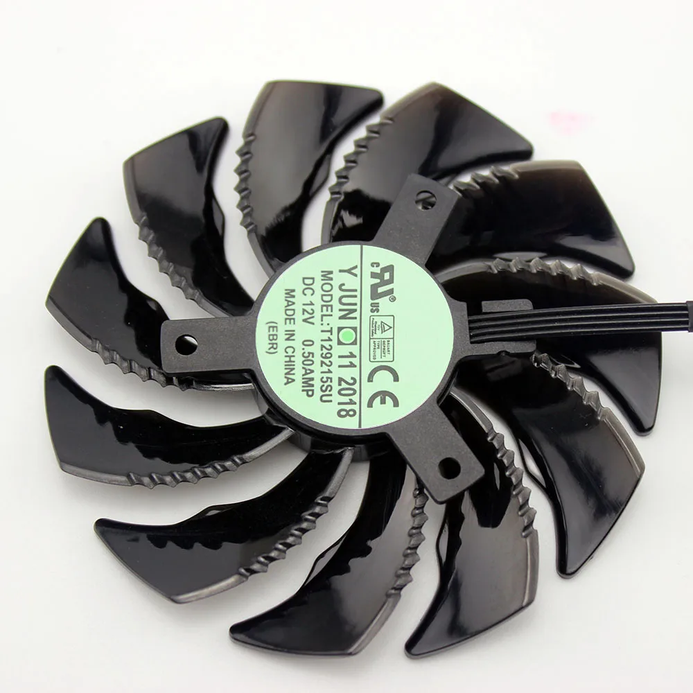 Вентилятор для видеокарты GIGABYTE GTX 1070 AORUS RX 570 580 RX570 RX580 PLD09210S12HH T129215SU кулер 88