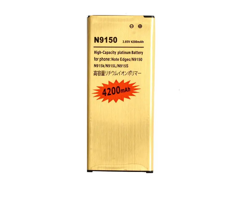 

Ciszean 4200mAh EB-BN915BBC Gold Replacement Battery For Samsung Galaxy Note Edge N9150 N915K N915L N915S Bateria Batterij