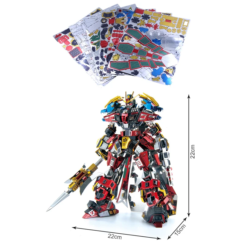 2019 Microworld 3D металлический пазл фигурка игрушка Lyubu модель воина образовательный