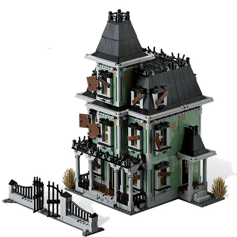 

New Monster Fighter the Haunted House Model set Building Kits Blocks Bricks Compatible with legopingly Children Gift