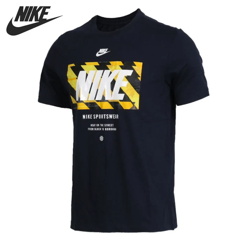 Оригинальный Новое поступление 2018 NIKE TEE TABLE HBR мужские футболки с коротким рукавом спортивная одежда