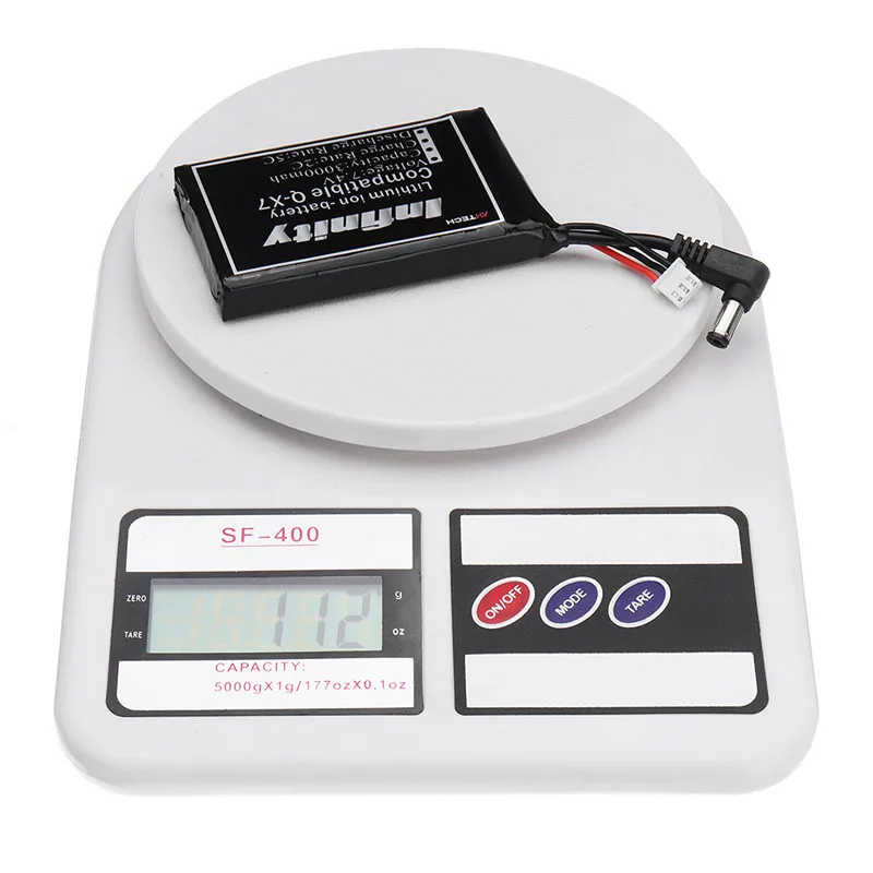 Батарея AHTECH Infinity 7 4 в 3000 мА/ч 2S 2C 5C Lipo для передатчика Frsky Q X7 Радиоуправляемый Дрон