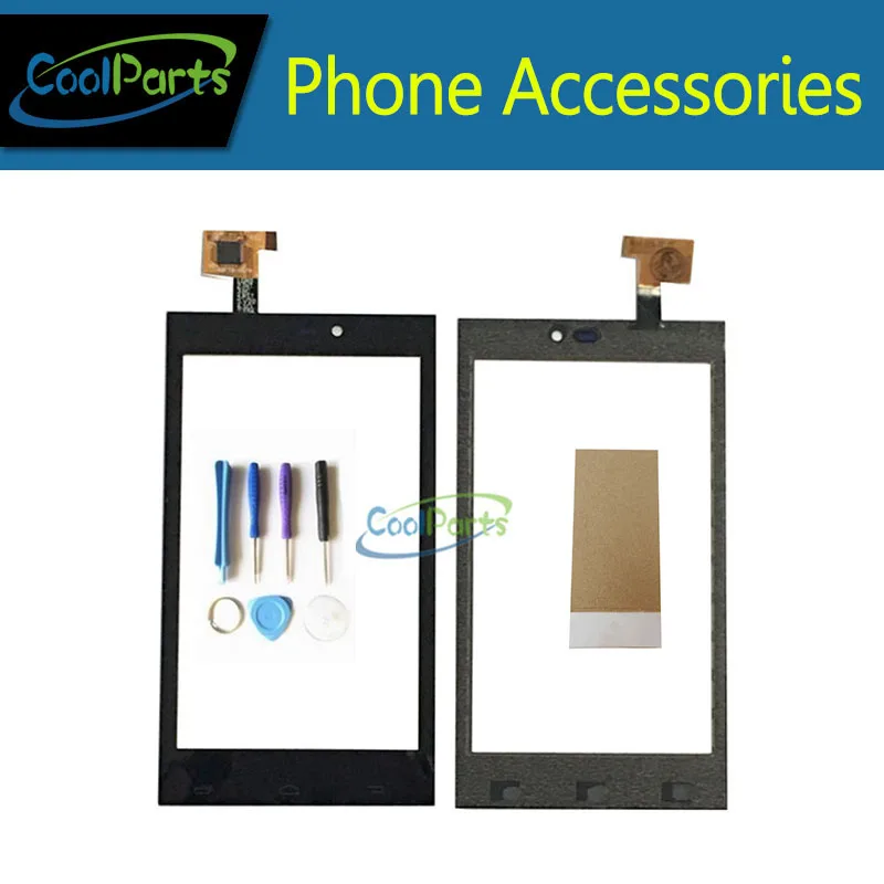 

1PC/Lot High Quality For Gigabyte Gsmart Roma R2 Touch Screen Digitizer Touch Lens Replacement Part With Tool&Tape Black Color