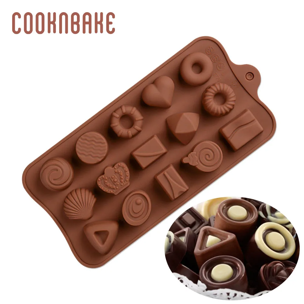 Силиконовая форма COOKNBAKE для шоколадных конфет помадки торта печенья инструмент