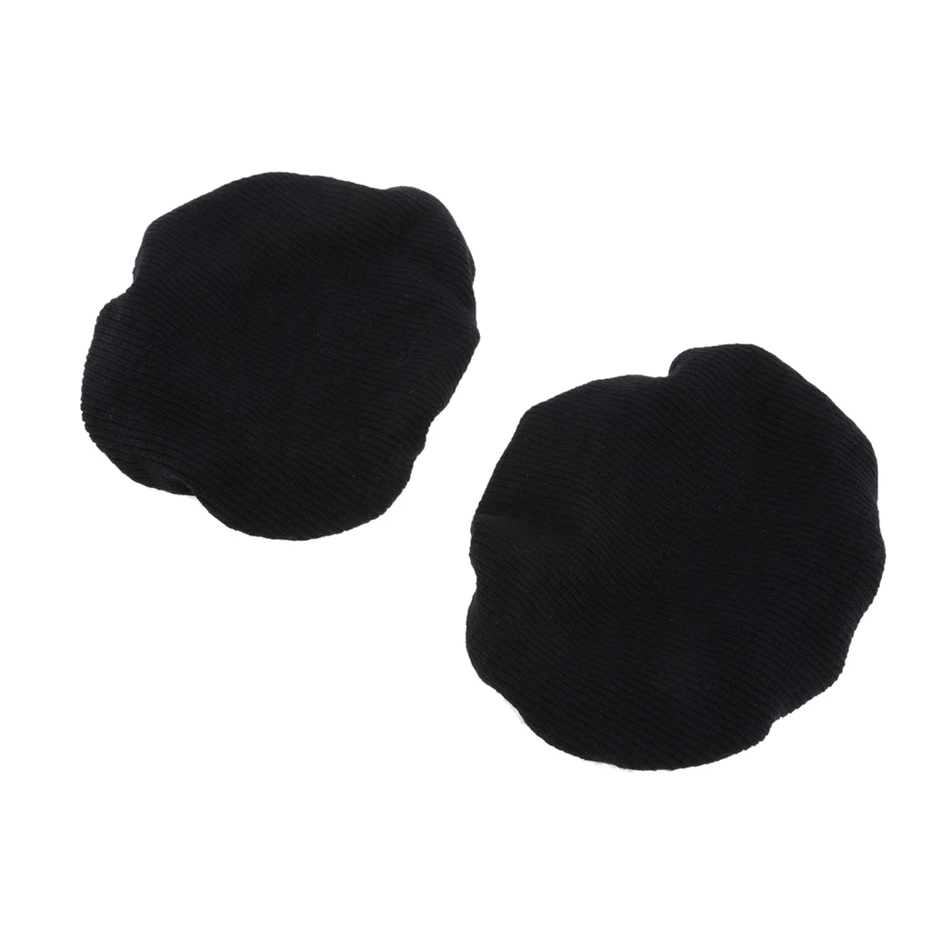 Pairs Black Stretchable Washable Earcup Cover Fabric Headphone Cover for Most On Ear Headphones within 9~11cm Earpads